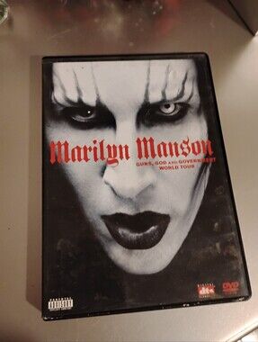 Marilyn Manson "Guns, God and Government" Tour DVD - Black & White with Red Logo